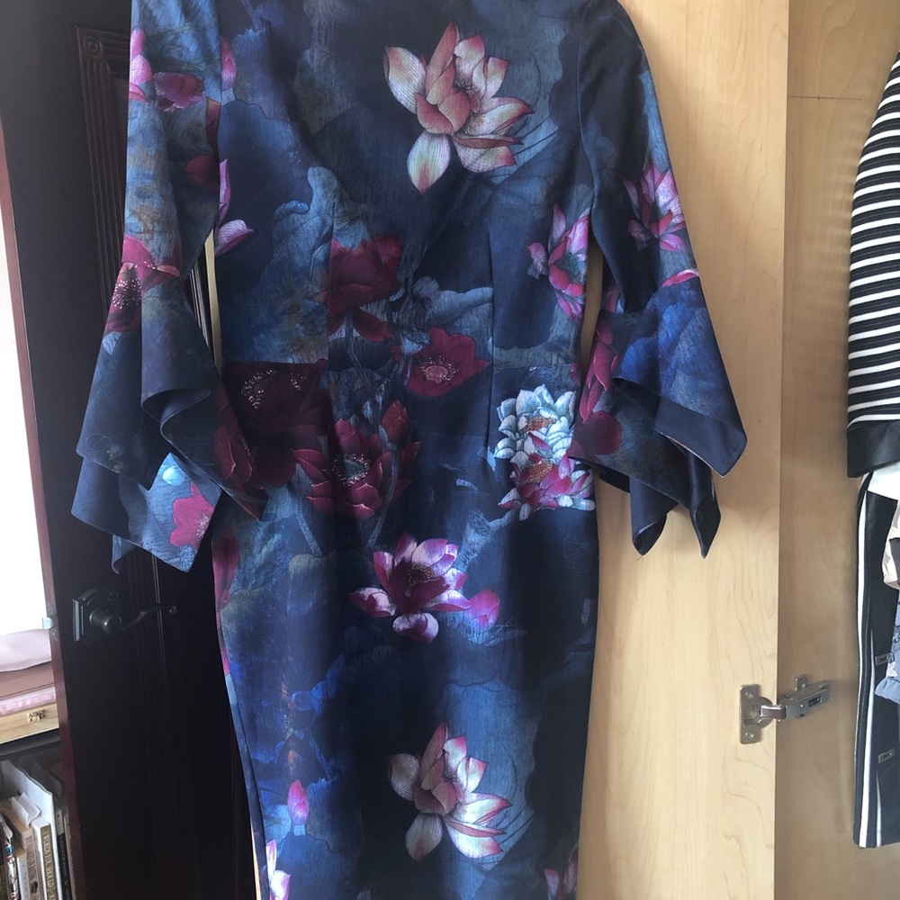 Dress small size with flowers